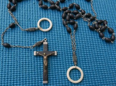Vintage Nuns Rosary 45 Inches Long