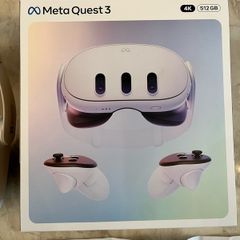 Meta Quest 3 512GB 4k with accessories