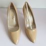 CEFALU Ladies Patent Cream Leather High Heel Rita Shoes Small Size EU32 UK13 New For Ladies With Small Feet CAN POST Image 9