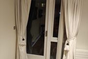 Heavy cotton interlined curtains