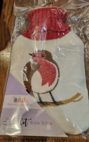 Robin hot water bottle