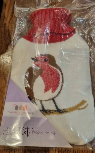 Robin hot water bottle