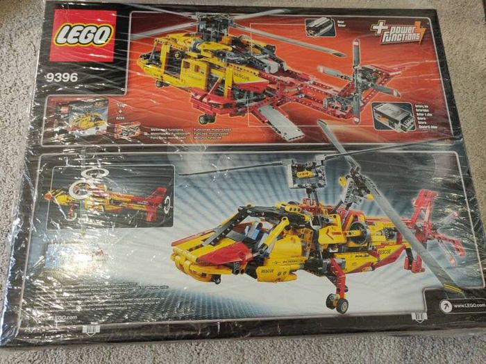 New Lego Technic 9396 Helicopter (Retired/Discontinued)