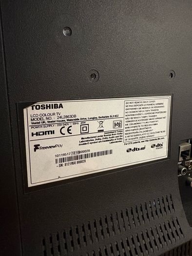 24-inch Toshiba LCD TV