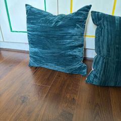 Luxurious Teal Cushions feather filled