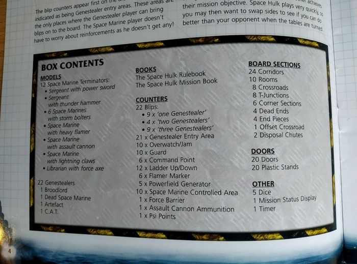 Space Hulk Board Game (No Miniatures)