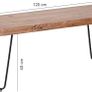 Dining Bench Solid Wood FREE DELIVERY Image 7