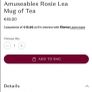New JELLYCAT Amuseable Rosie Lea Cup of Tea and Amuseable Steepy Tea Bag Image 6