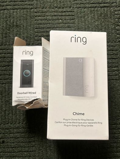 Doorbell and chime Ring