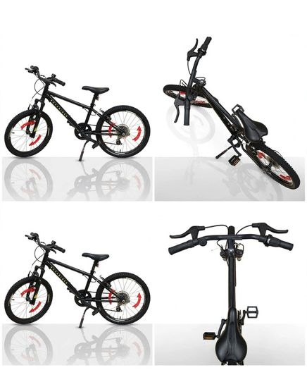 Rockrider kids bike 20 inch-Black- good condition,