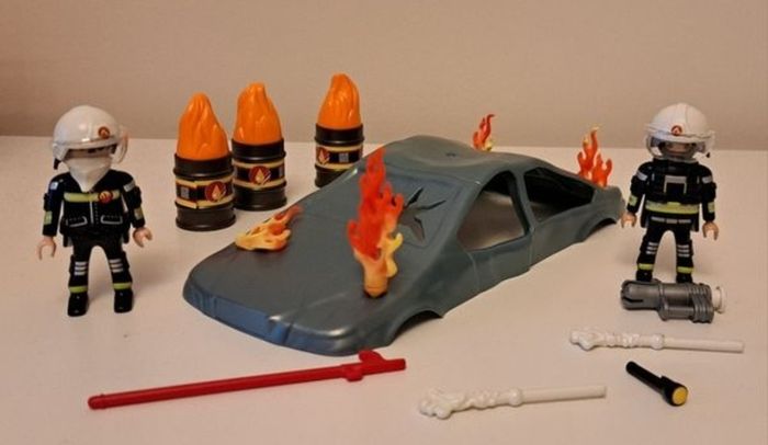 Playmobil fire House Bundle