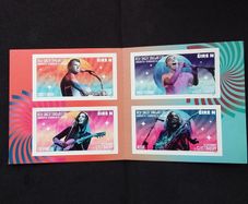 Ireland Mint Stamps : Irish Singer Songwriters at Glastonbury , Commemorative Stamp Booklet - 2021, MNH