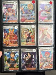 Pokemon Cards Tons Of Trainer Full Art Sir