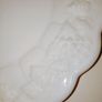 Westmoreland  white milk glass grapes relief cake plate Image 3