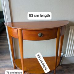 Console table