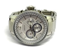 DKNY ladies designer chronograph watch