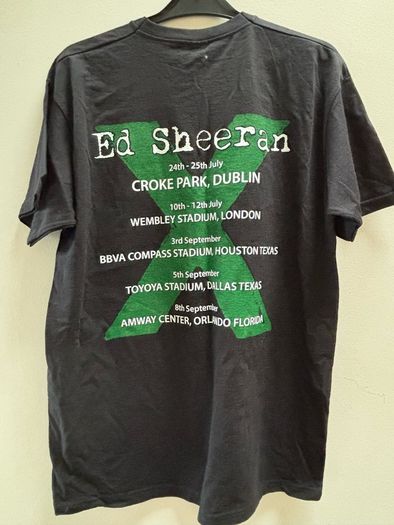 Brand New Ed Sheeran 2015 Tour T-Shirt
