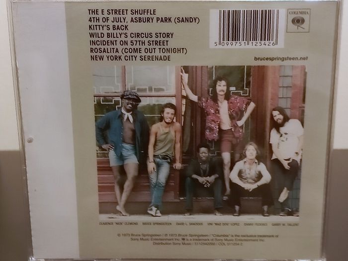 Bruce Springsteen The Wild, the Innocent & the E Street Shuffle CD Album