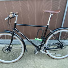 Bobbin black star bike + lock+ 2keys
