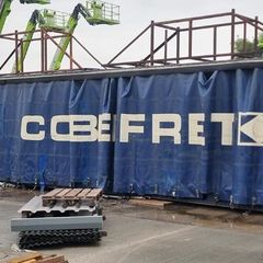 45ft Curtain Side Container
