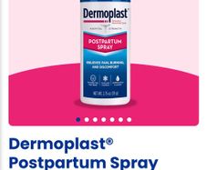 Postpartum spray