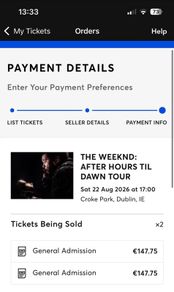 The Weeknd tickets