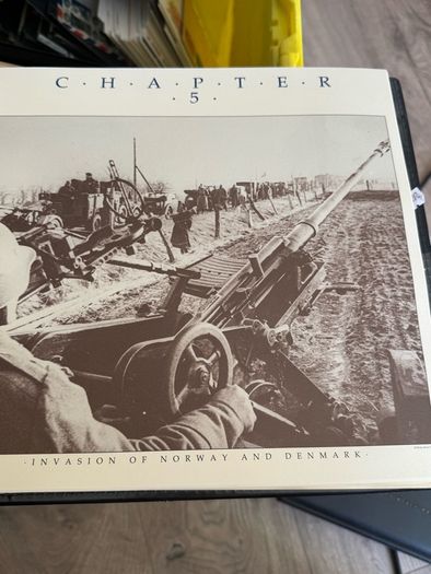 The History of World War II in post stamps