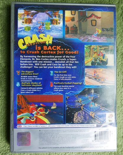 Crash Bandicoot The Wrath of Cortex - Sony PlayStation 2 PS2