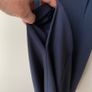 Weekend Max Mara Navy Blue & White Contrast Trim Shift Dress Image 5