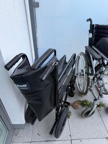 Two wheelchairs
