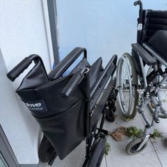 Two wheelchairs