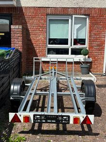 bike trailer hand build...