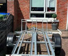 bike trailer hand build...