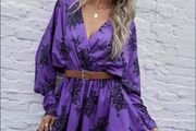 ZARA printed dress, XS, new