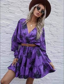 ZARA printed dress, XS, new