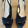 XSA Black Suede High Heels - Size 43 (UK 9) Image 6