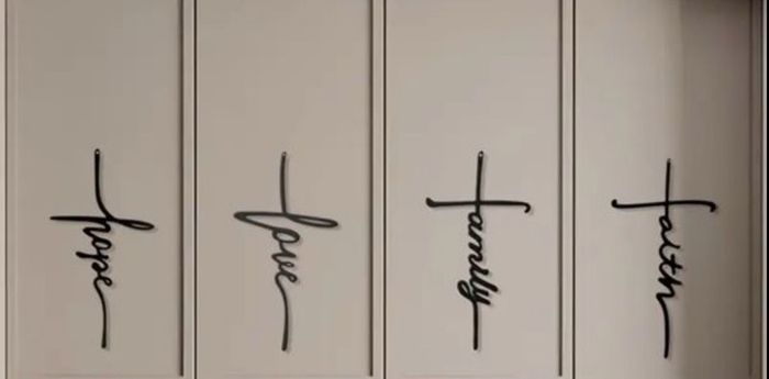 Beautiful 4 piece wall art