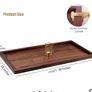 Large Walnut Ottoman Tray Image 2