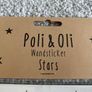Set of Poli & Oli Wall Stickers in Gold - Stars and Sleepy eyes Image 3
