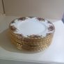 Dinner Plates x 12, D 26.5 cm Royal Albert Old Country Roses Bone China Image 2