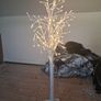 Two white LED tree lamps Image 2