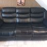 3 Seater leather reclining Sofa Image 2