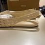 Mango woven flat slingback shoe Image 2