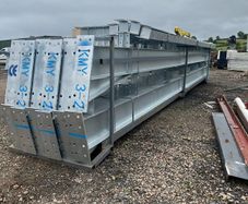 AGRI shed steel structure 100x50x18 galvanised