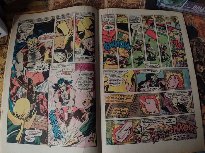 Iron Fist ! Issue #5 ! 1st Appearance of Scimitar ! Iron Fist makes ties to the IRA ! Bronze Age Comic from 1976 ! by Marvel !