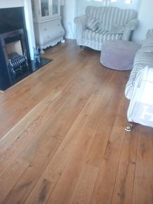 solid wooden floors