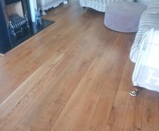 solid wooden floors