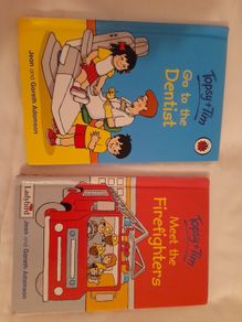 Children's Topsy and Tim hardback books x2