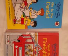 Children's Topsy and Tim hardback books x2