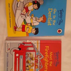 Children's Topsy and Tim hardback books x2